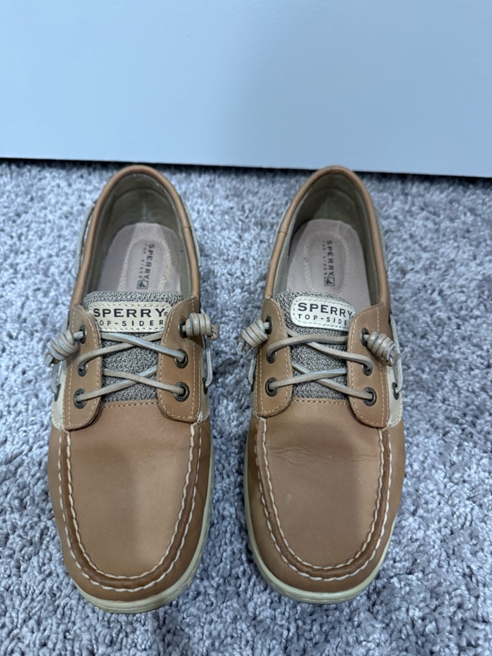 Sperry women’s Brown Leather Boat Shoes